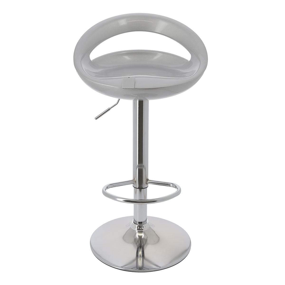 Juego de 2 taburetes de bar SALSA gris