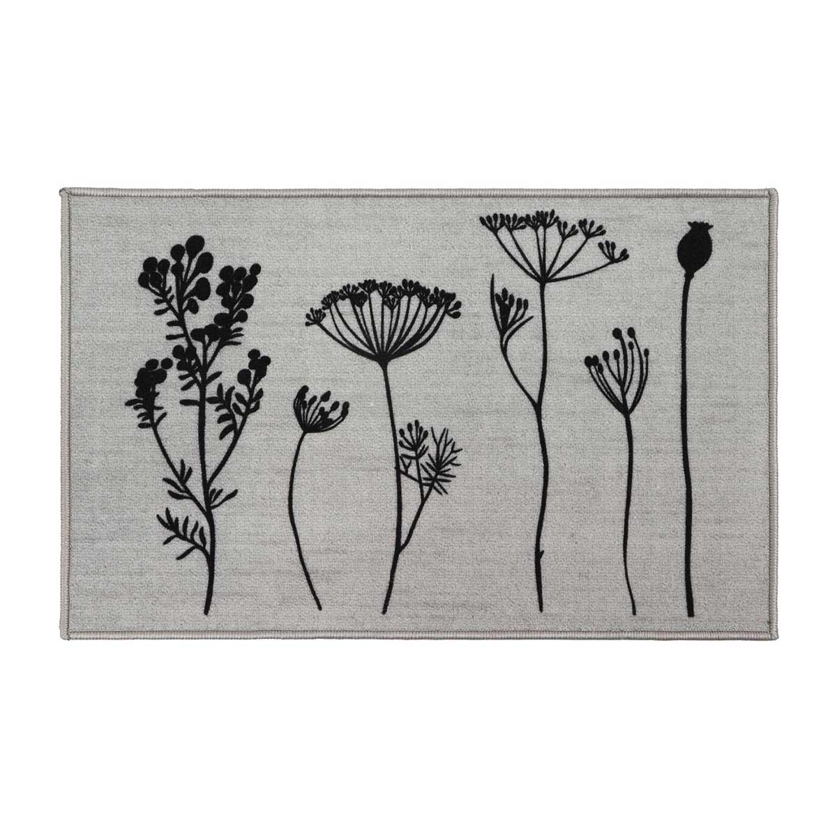 Alfombra HERBIER Gris 50x80cm