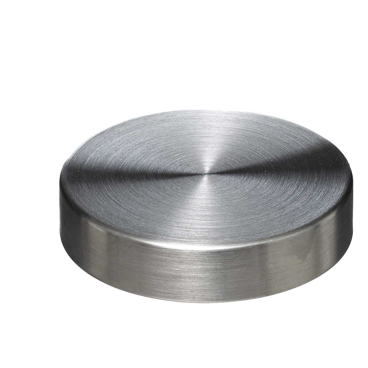 Bombonera De Vidrio C/Tapa Inoxidable 1L