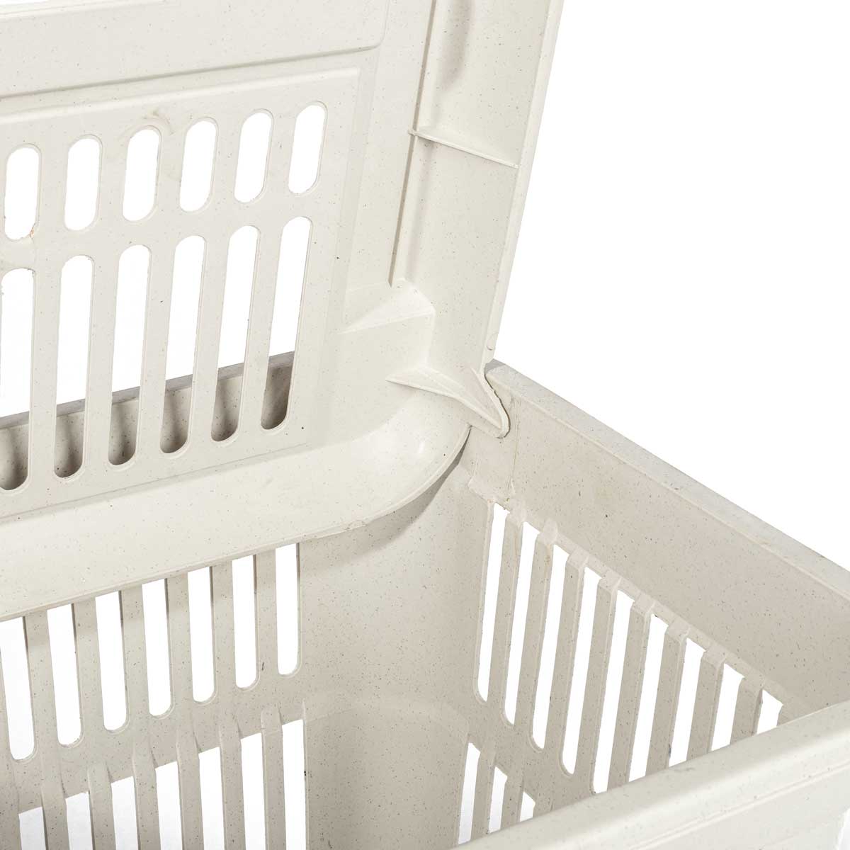 Cesto De Ropa Con Tapa Arena 