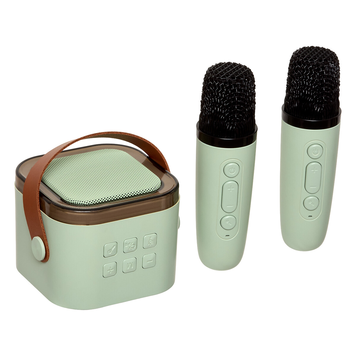Kit de karaoke con 2 microfonos