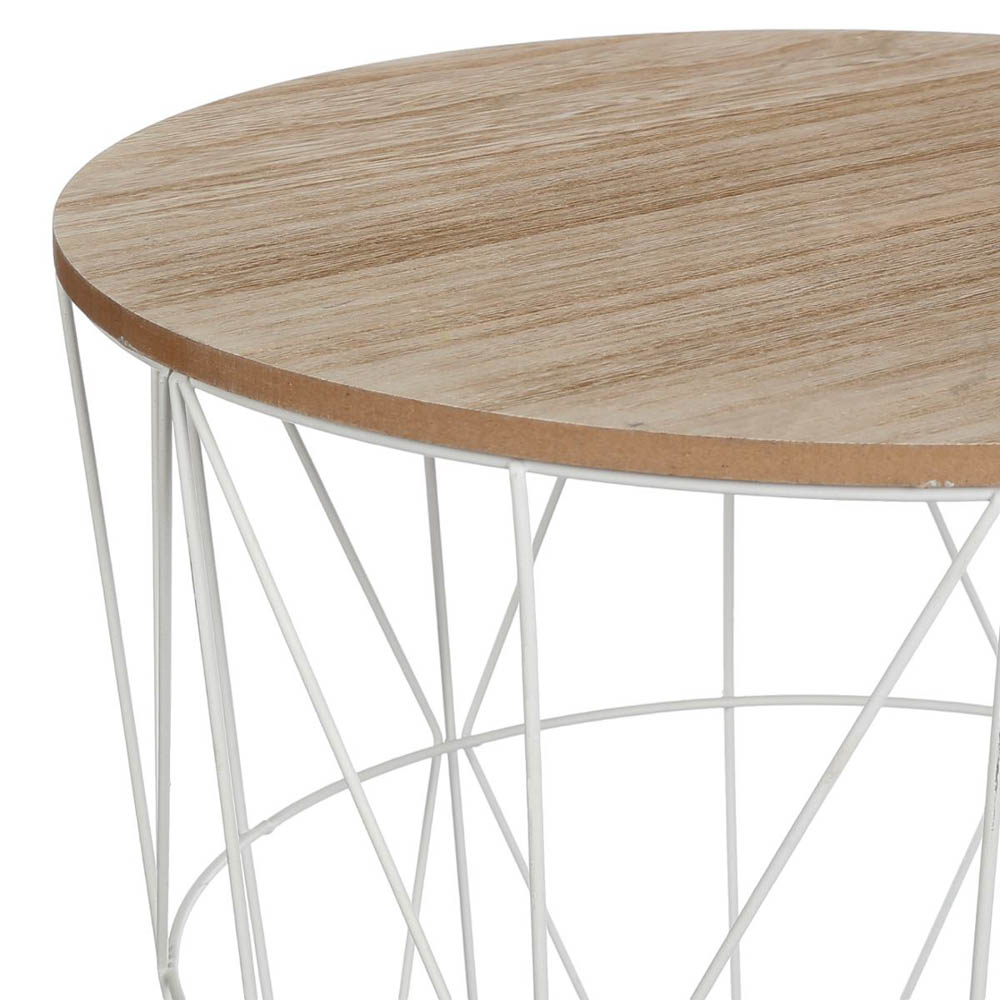 Mesa De Apoio Kumi Branca 41cm