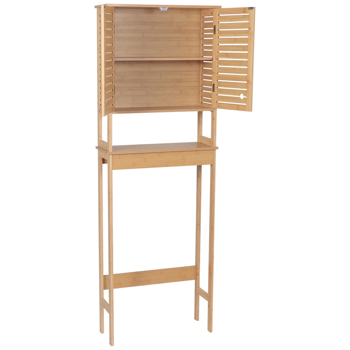 Armario para ba&ntilde;o TRINIDAD de mdf y bamb&uacute;