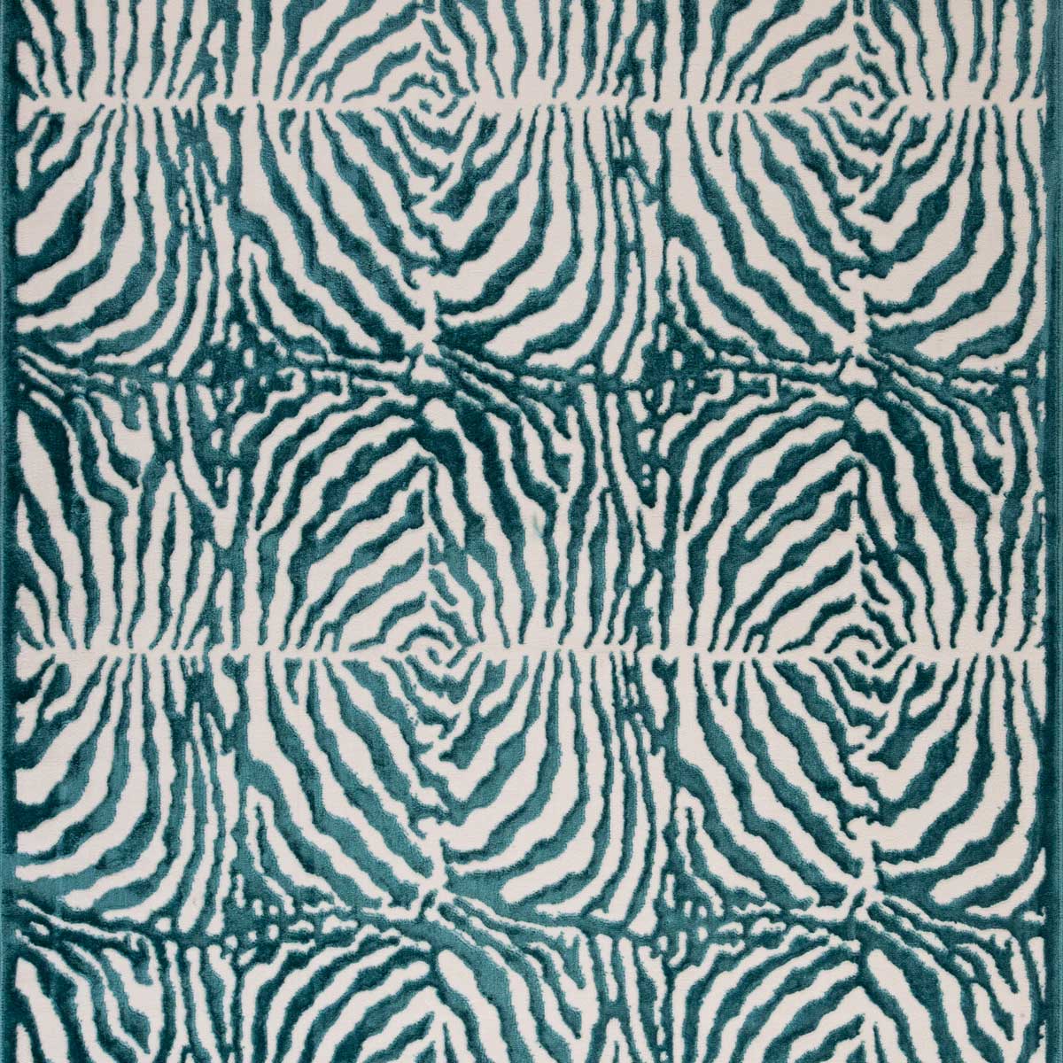 Tapete Zaha Zebra Azul 160x235cm