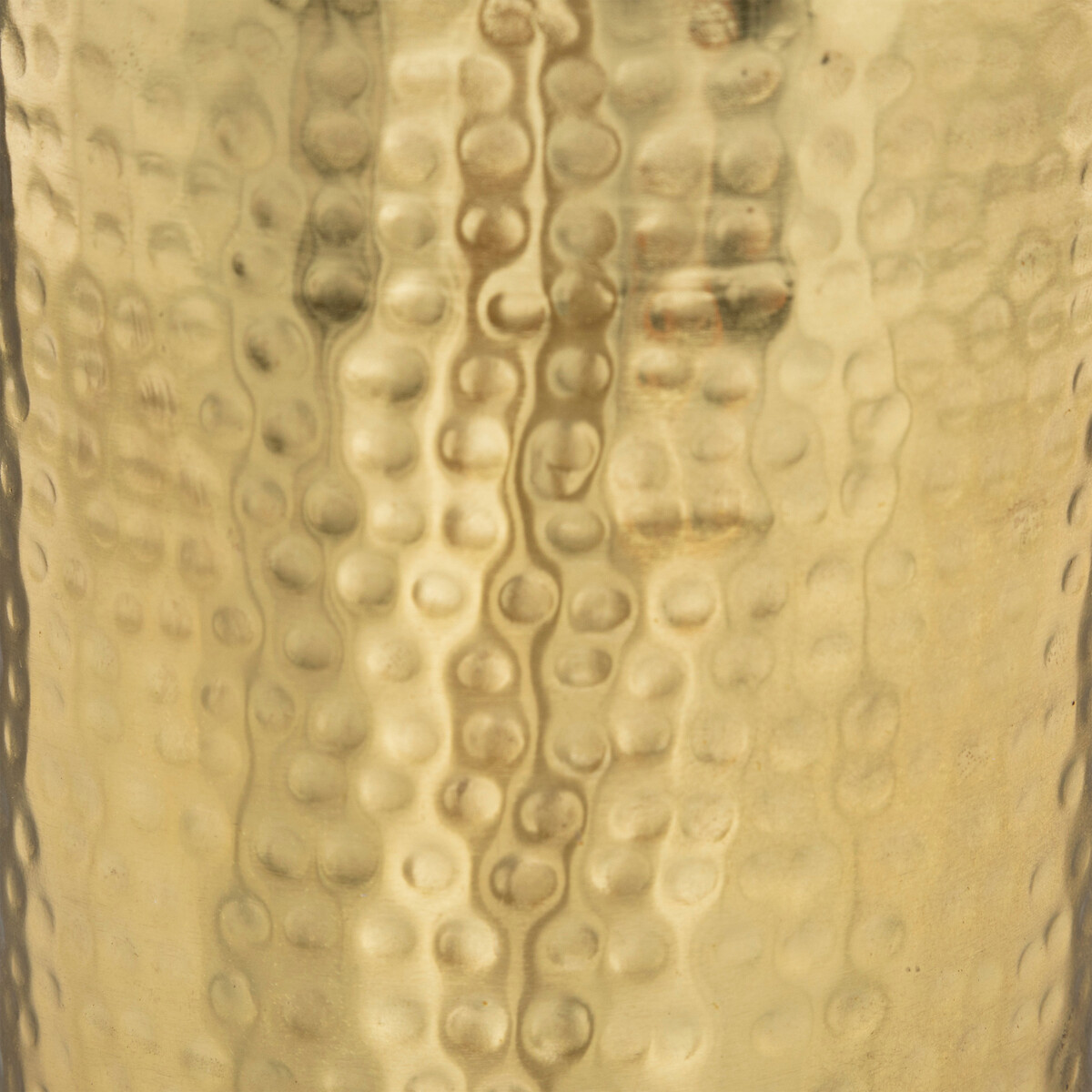 Jarr&oacute;n De Metal Dorado 10x19Cm