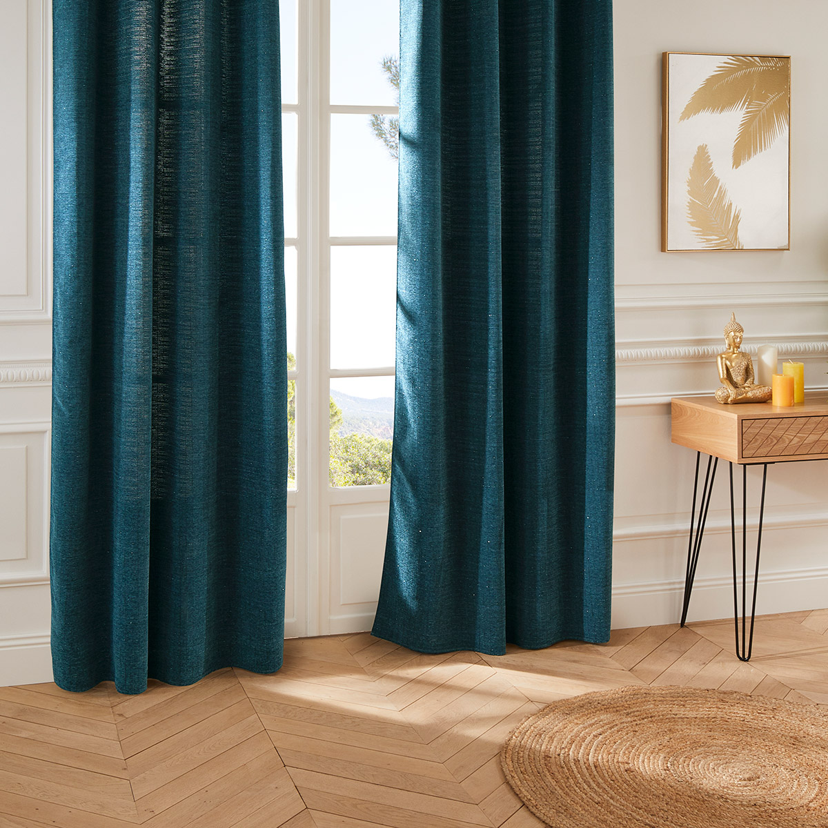 Cortina The Collector Azul 140x260Cm