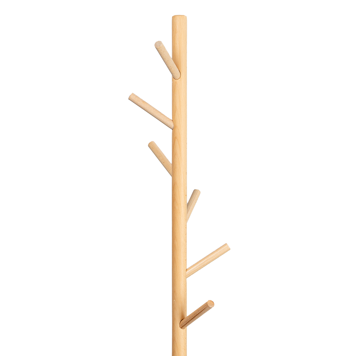 Perchero De Pie Blanco 6 Ganchos