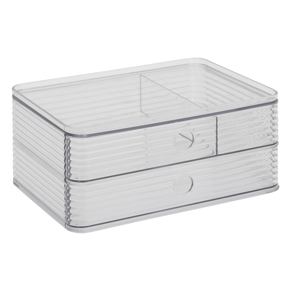 Organizador con 2 cajones GAMME PLASTOR 10x23,3x16