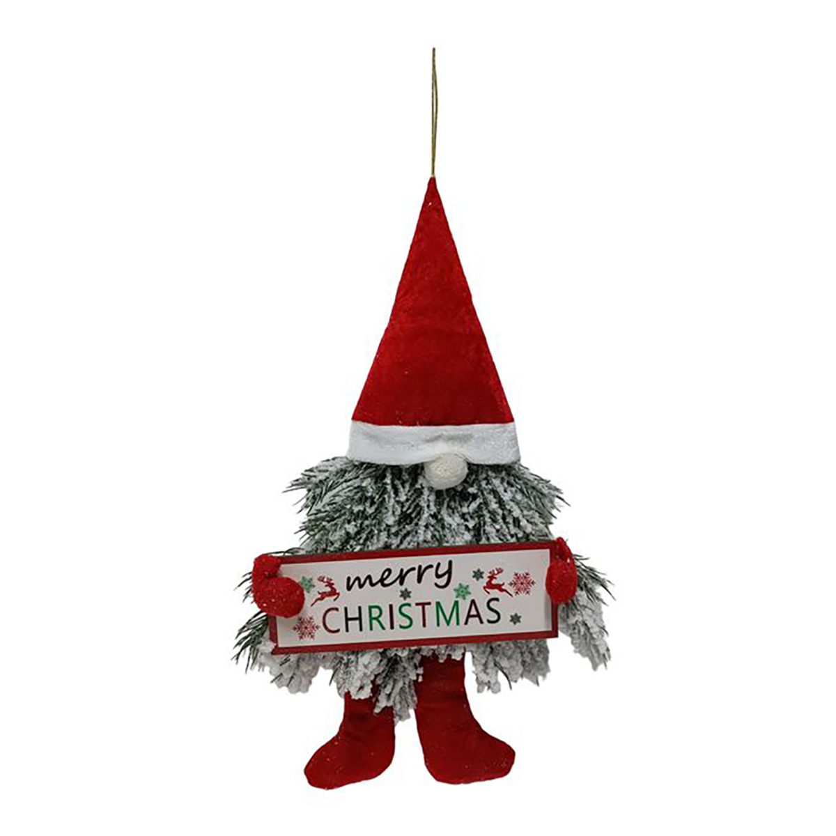 Decoraci&oacute;n Para Puerta De Pap&aacute; Noel 45x7x30cm