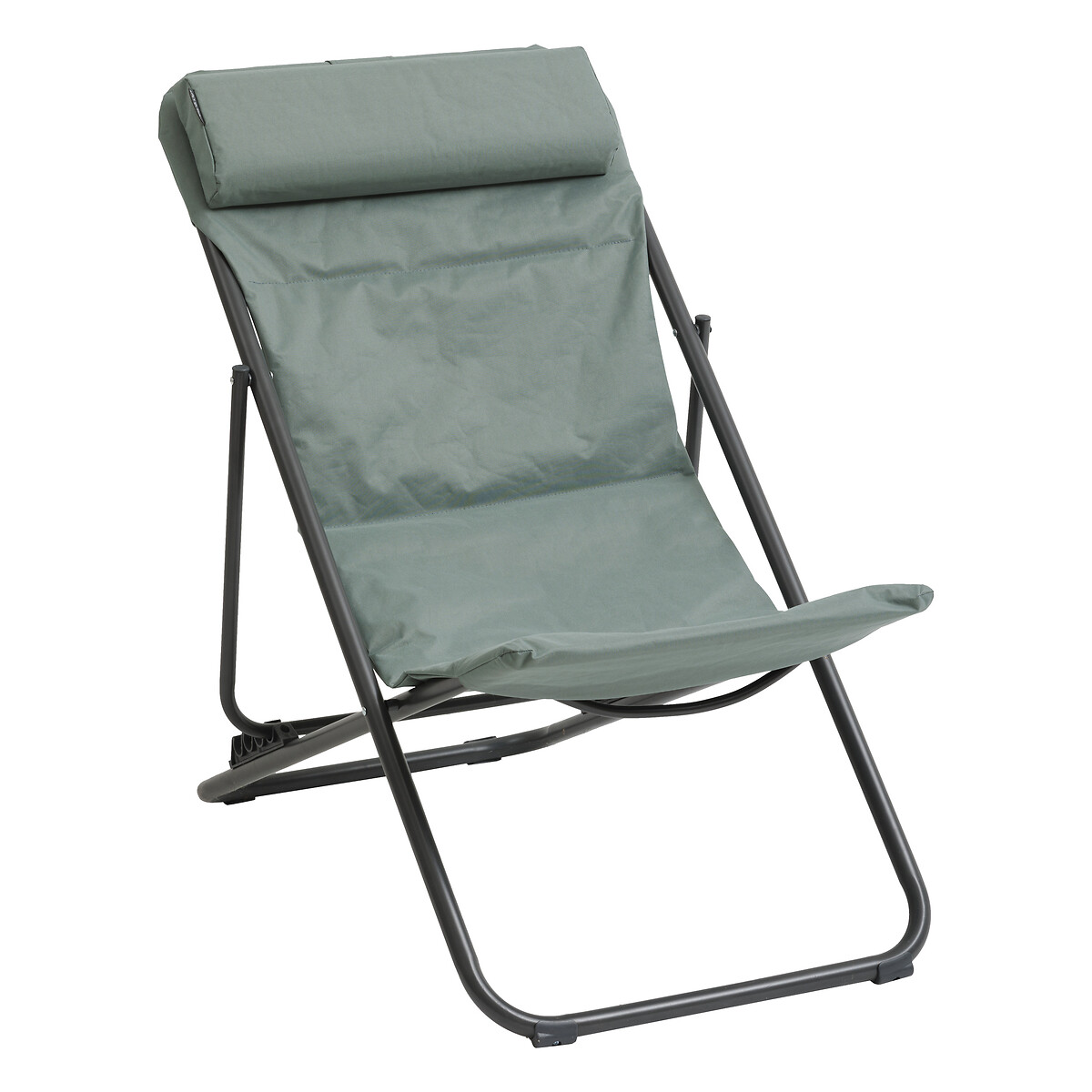 Silla relax JUBBA verde jade y gris grafito