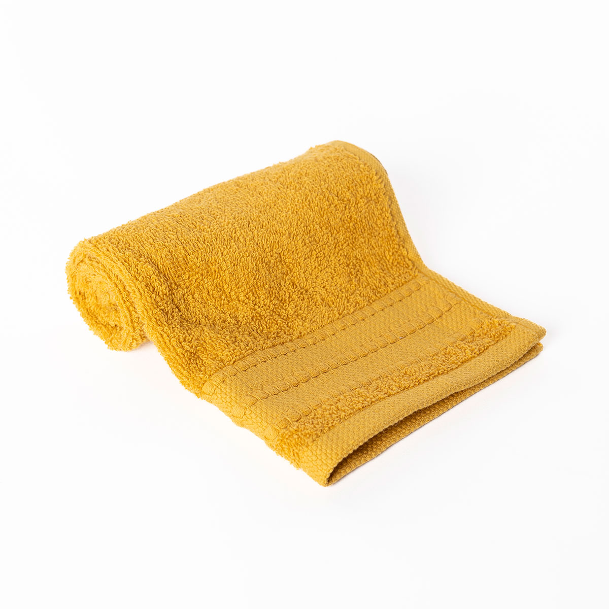Toalla de ba&ntilde;o ESSENZA amarilla 30x50cm