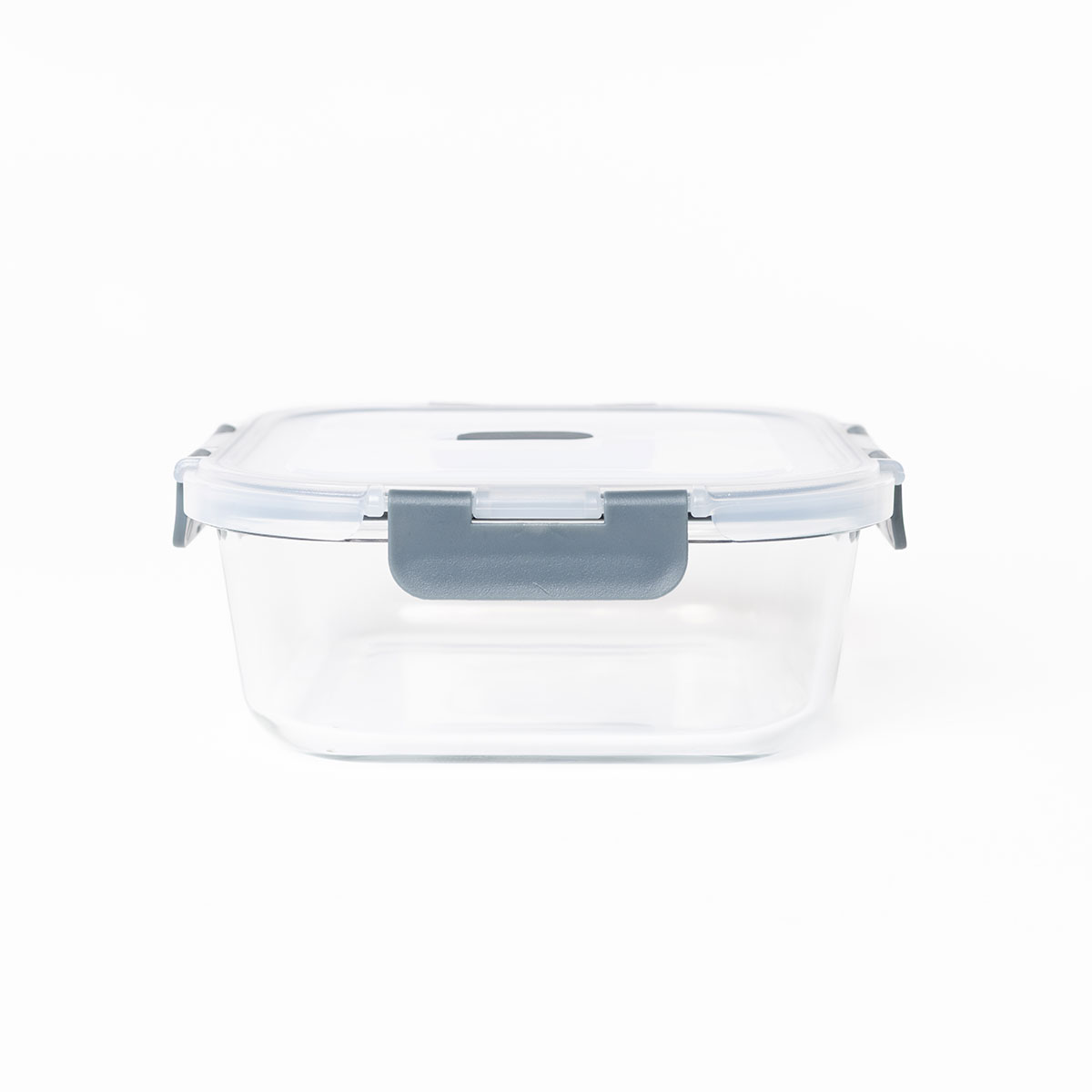 Herm&eacute;tico Cuadrado Vidrio 0.32L