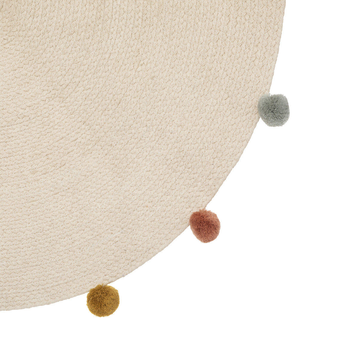 Alfombra con pompones ARLEQUIM 90cm