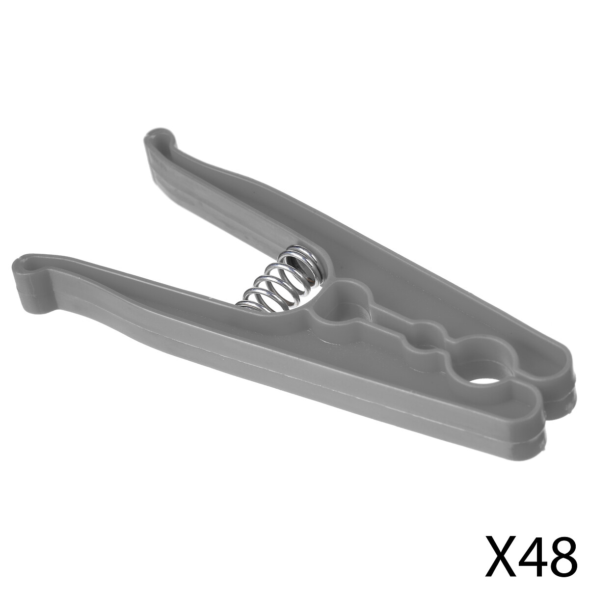 Set 48 Pinzas Coloridas Para La Ropa 