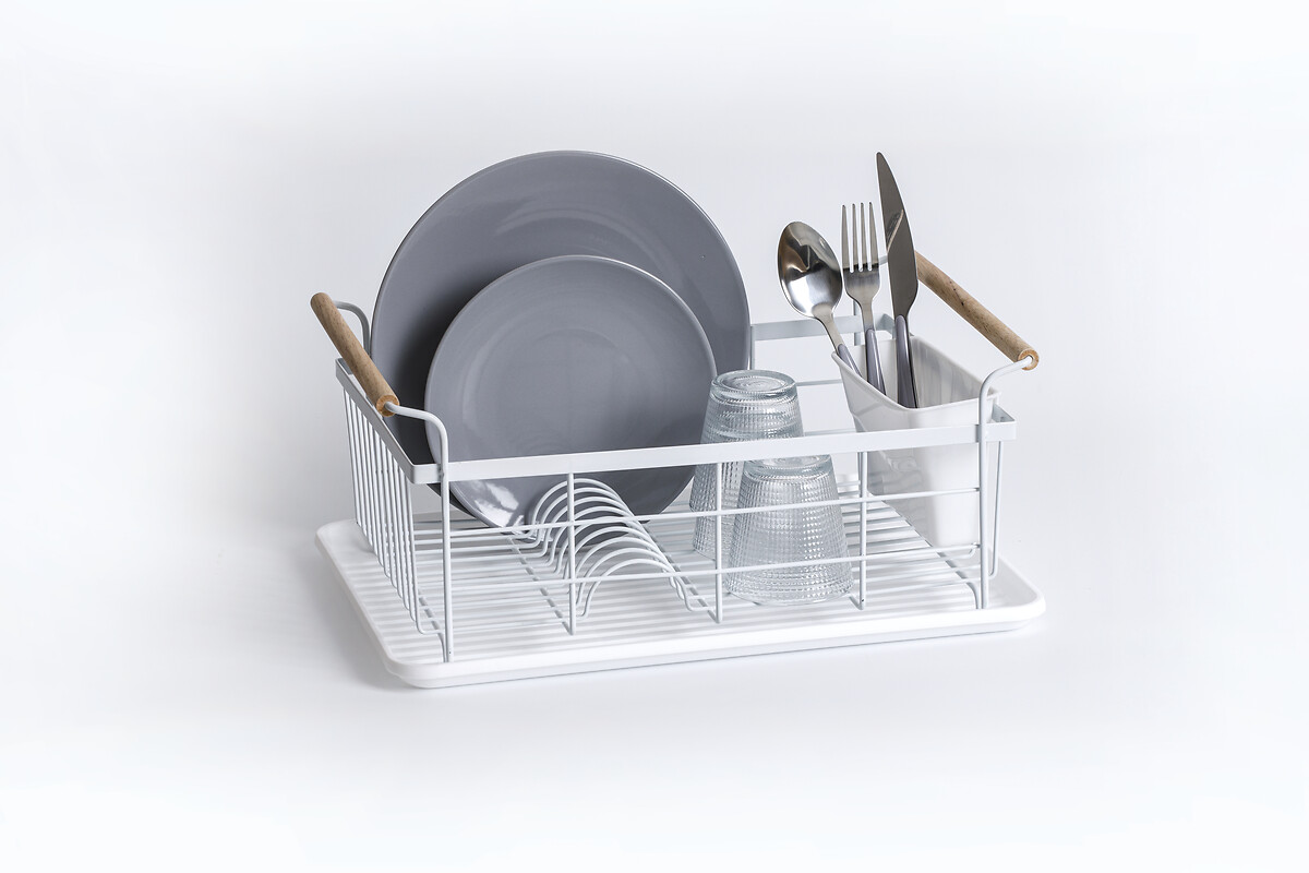 Escurreplatos Metálico Modern Blanco