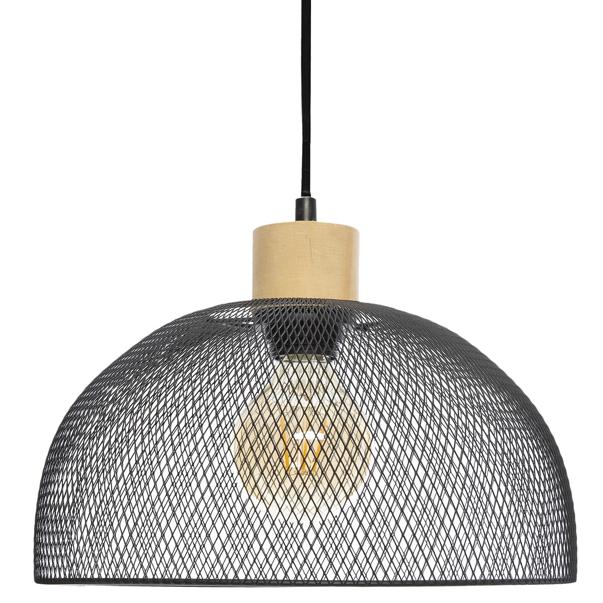 Lámpara De Techo Sam De Metal 30x22.5Cm