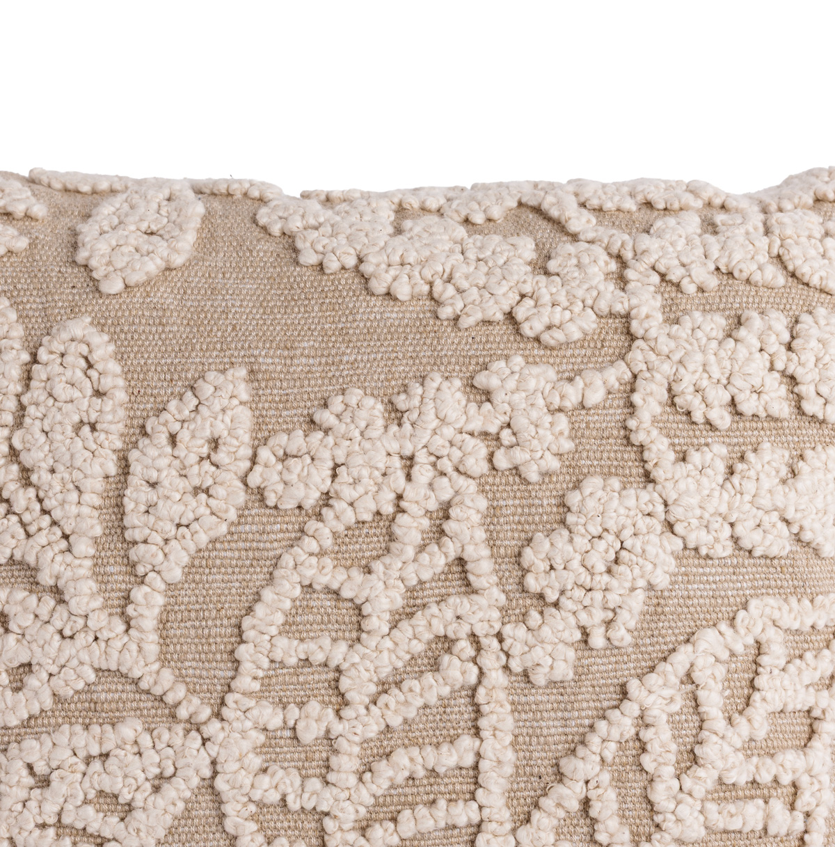 Almohada ELODIE beige 45x45cm