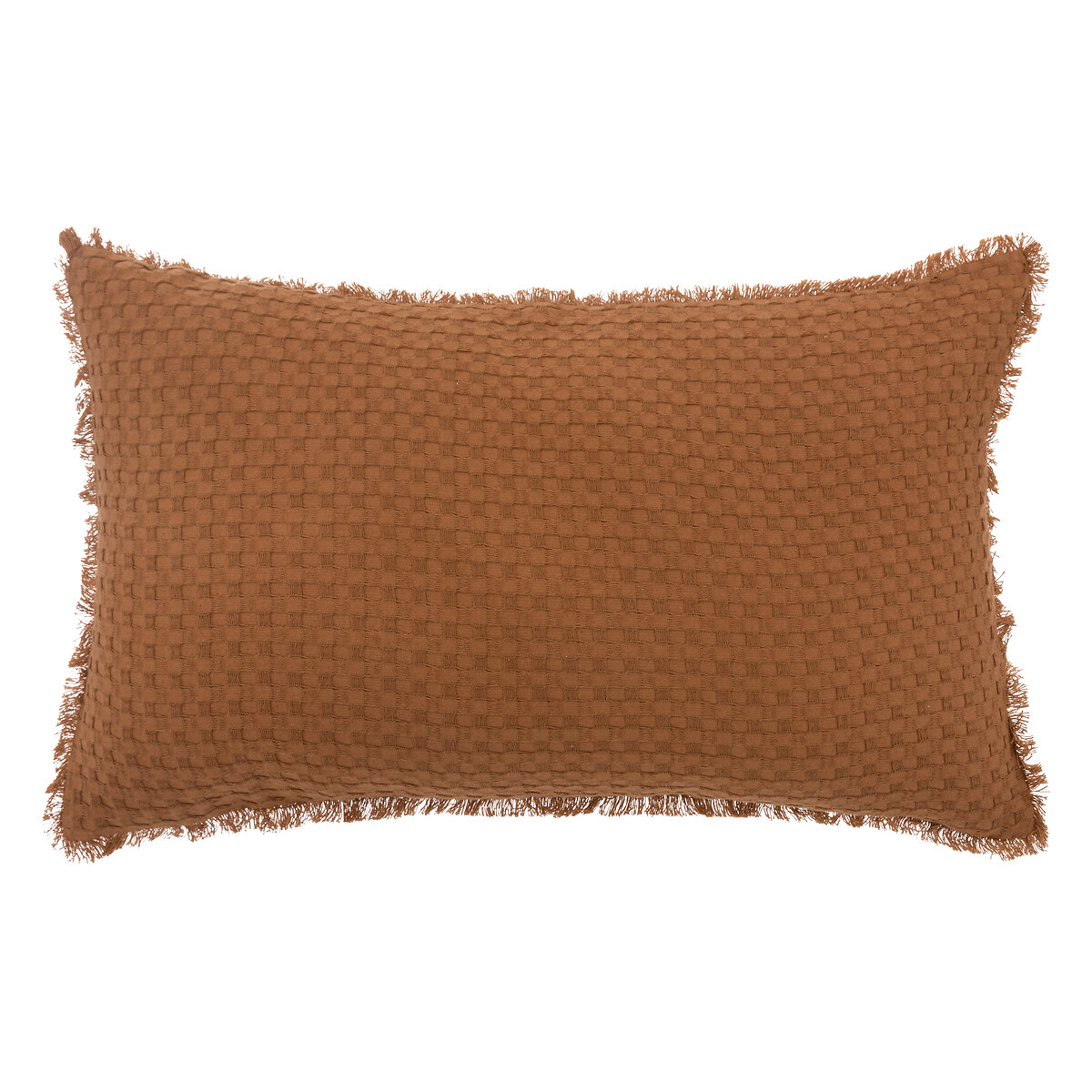 Almohada The Floral Waffle Terracota 30x50cm