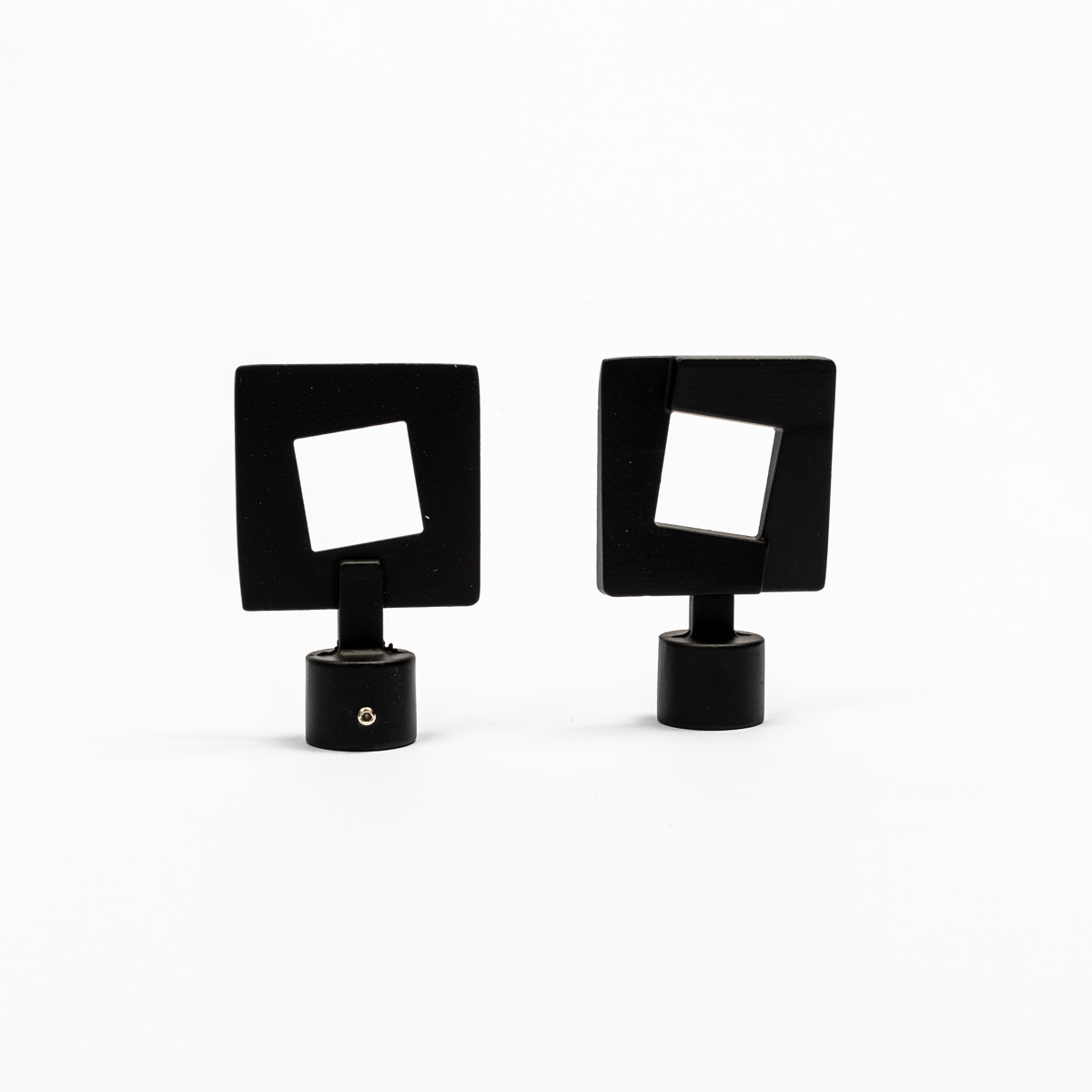 Juego De 2 Remates D20 Negro Mate