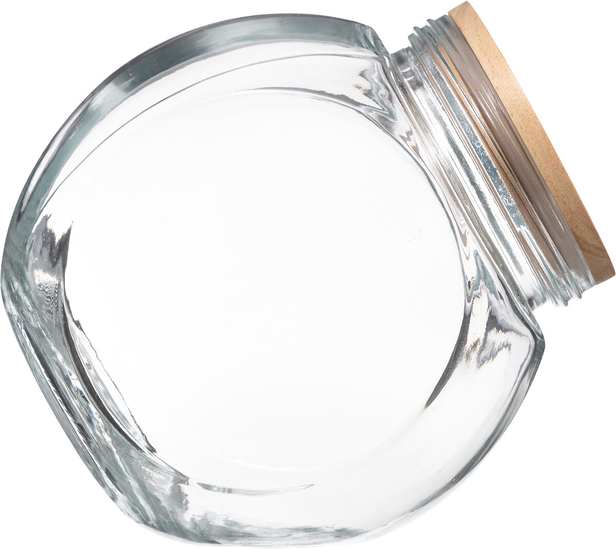 Frasco De Vidrio C/Tapa Hermética 2.1L