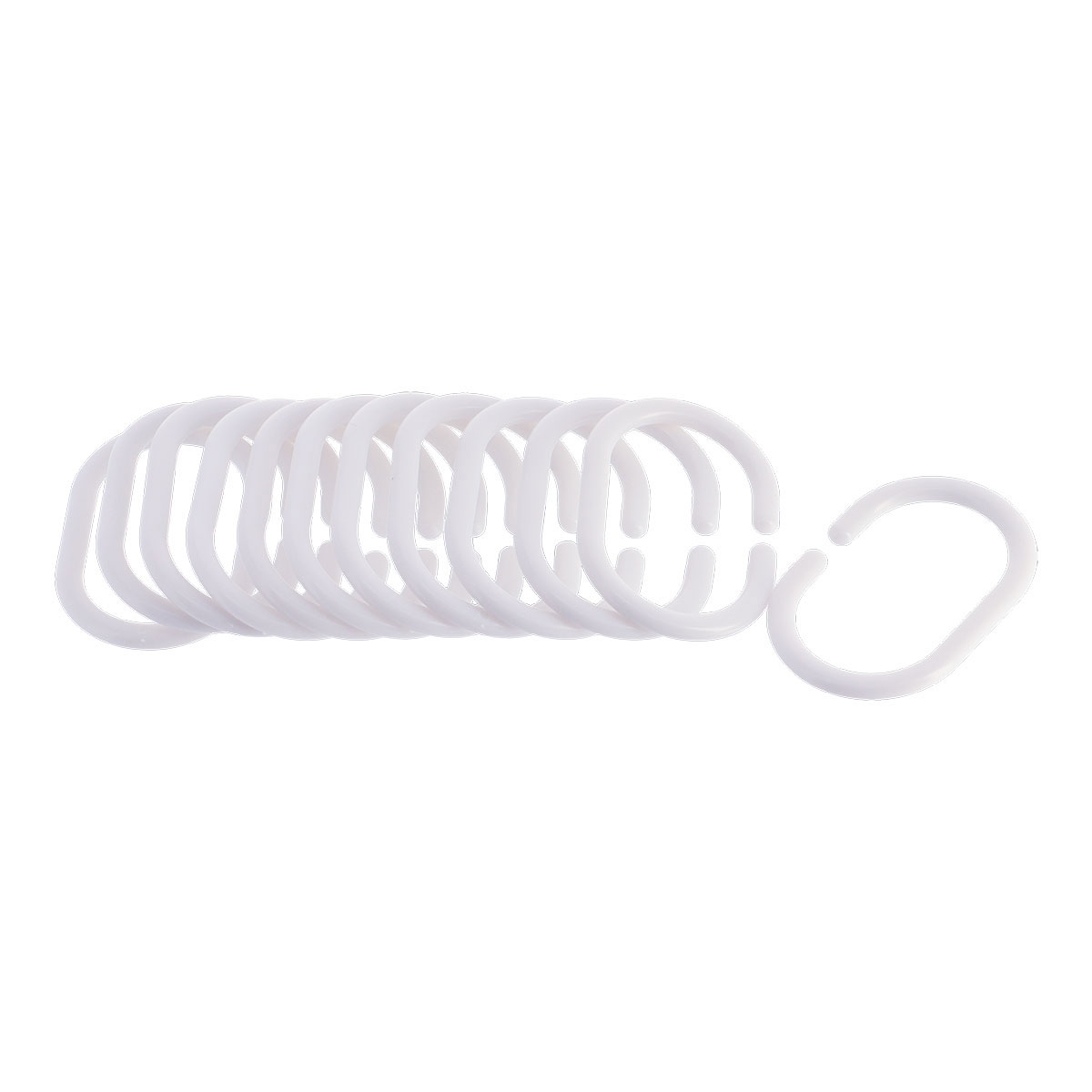 12 Argolas para Cortinas de Banho
