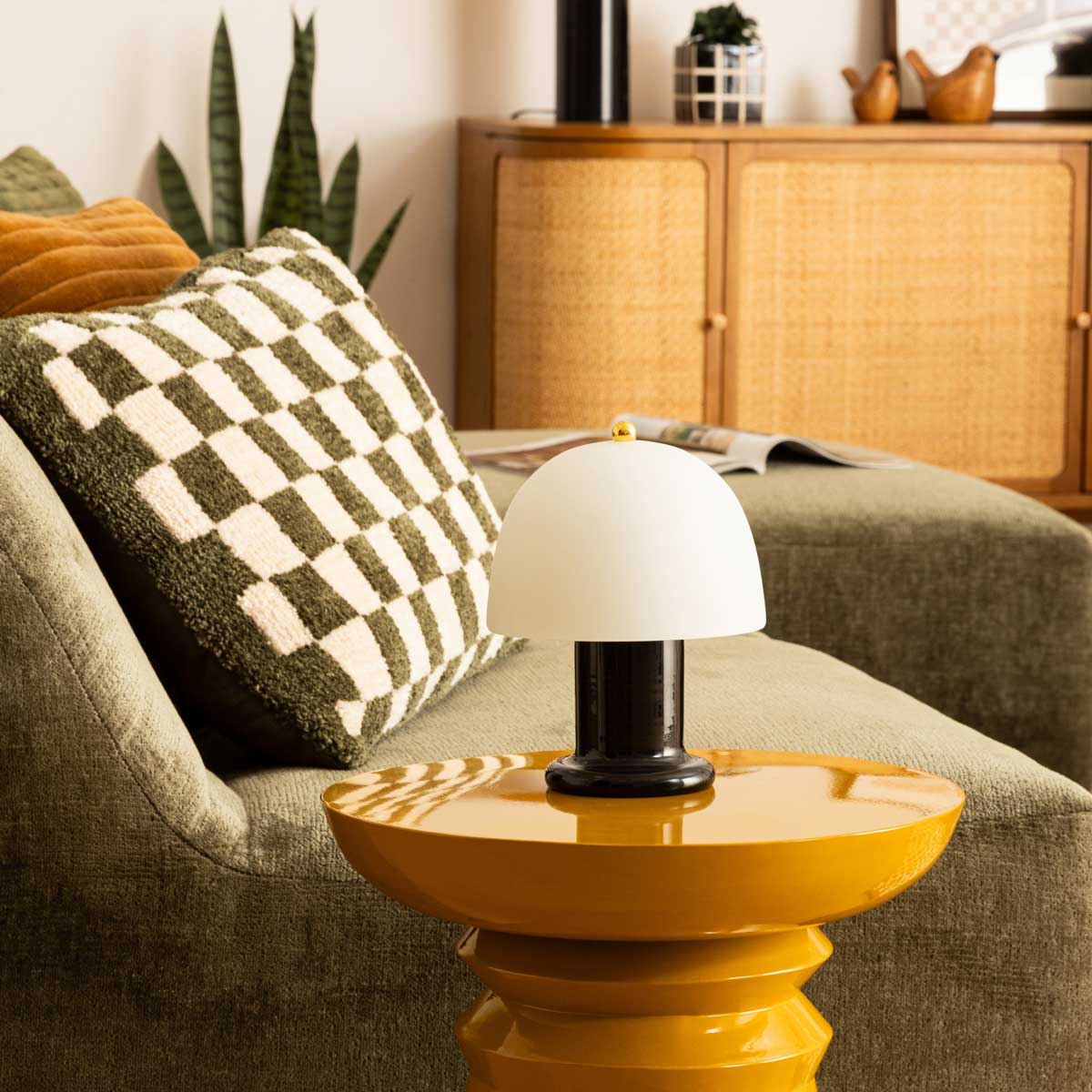 Lámpara de mesa RICK negra