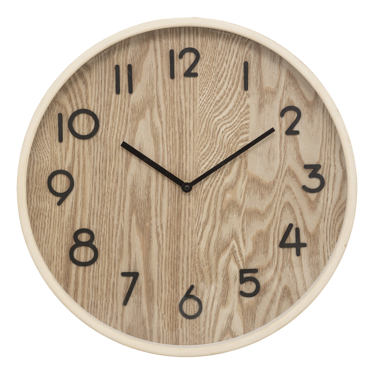 Reloj De Pared Ivana De Madera 38Cm