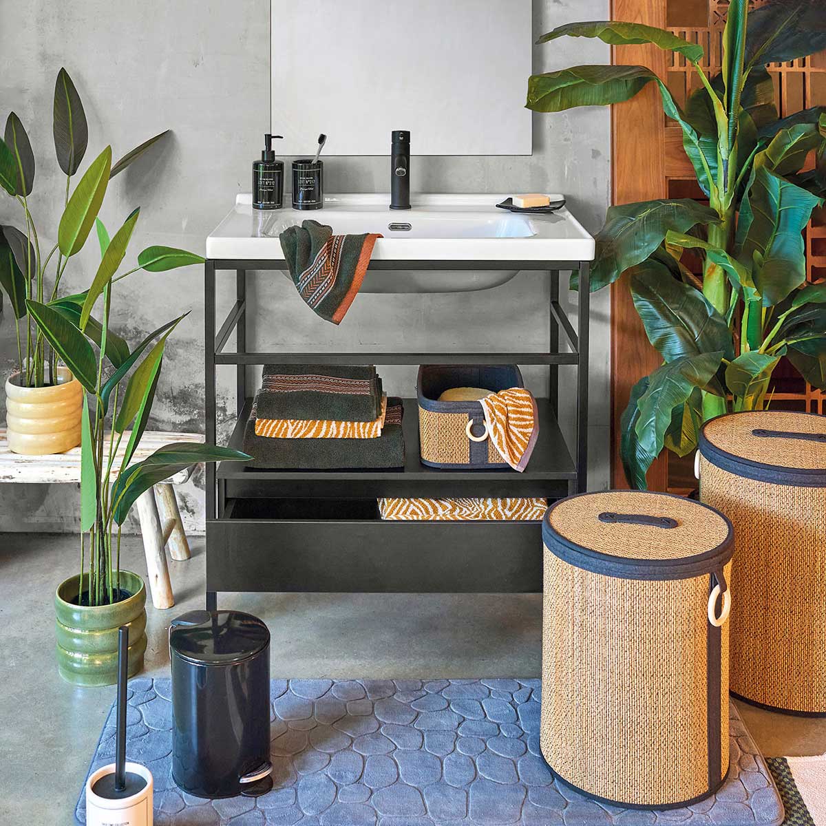 Dispensador de jab&oacute;n l&iacute;quido LOFT negro