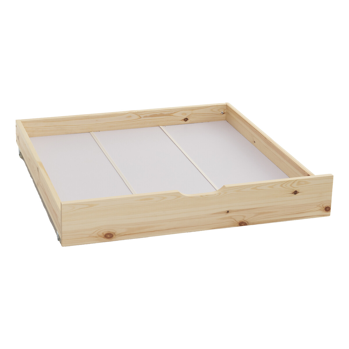 Cama Montessori Natural Con 2 Cajones