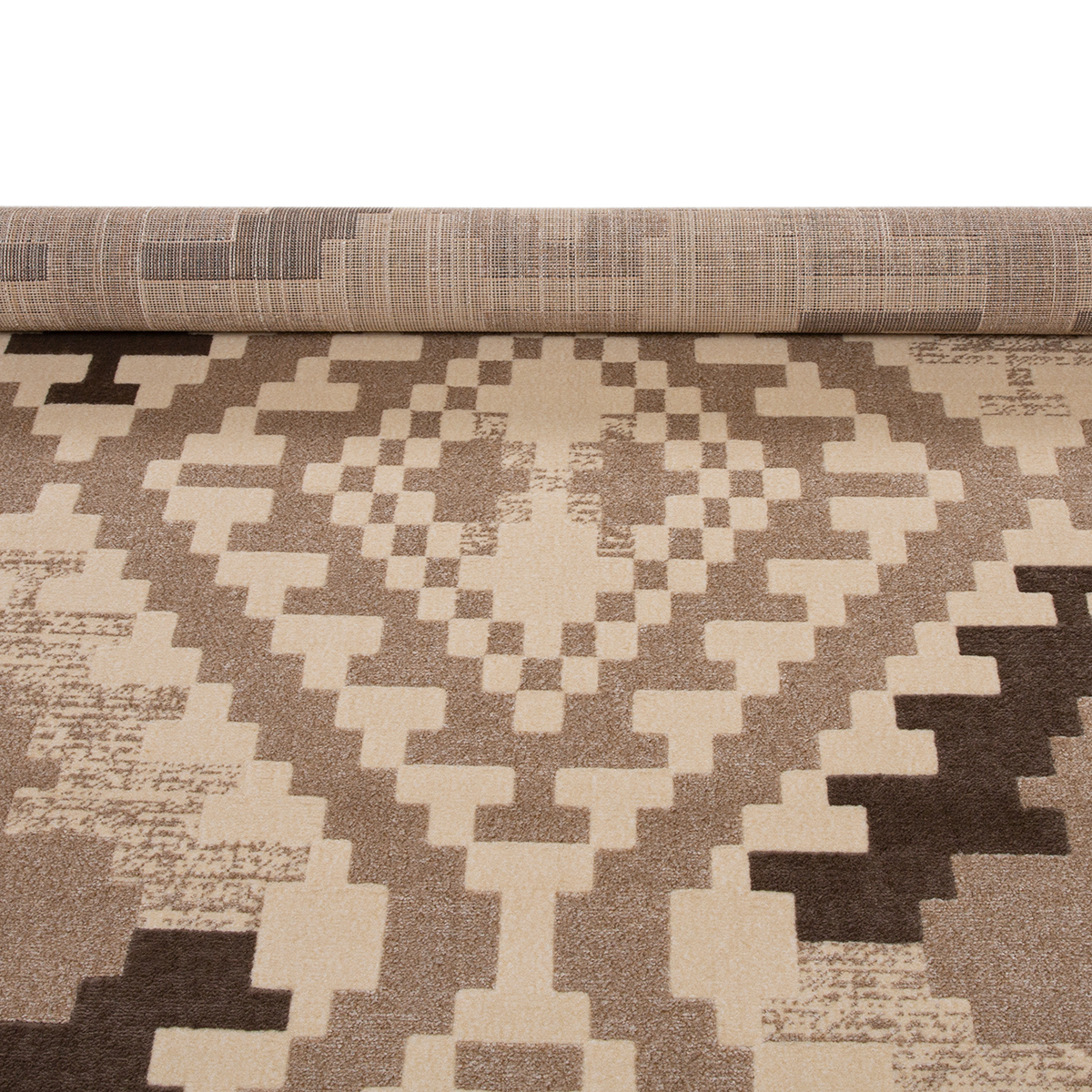 Alfombra Dinia Tetris Beige 200x285cm