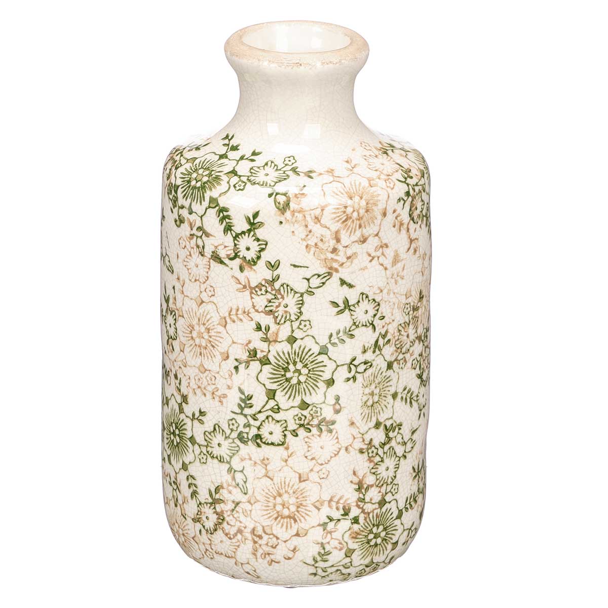 Jarr&oacute;n verde de cer&aacute;mica 27cm