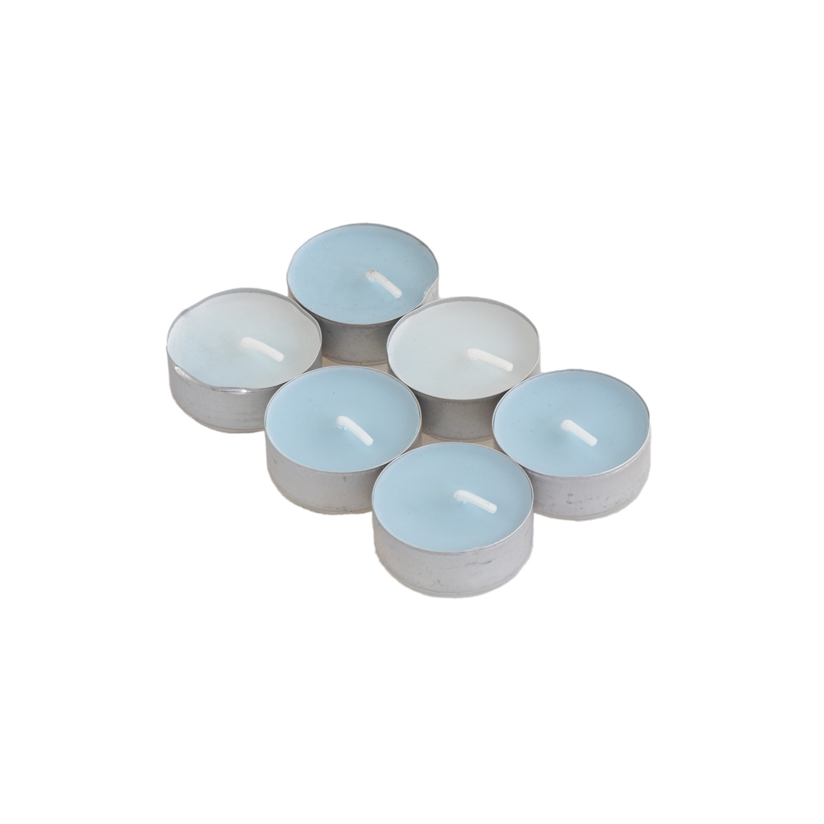 Paquete 6 Tealights Perfumadas Talco