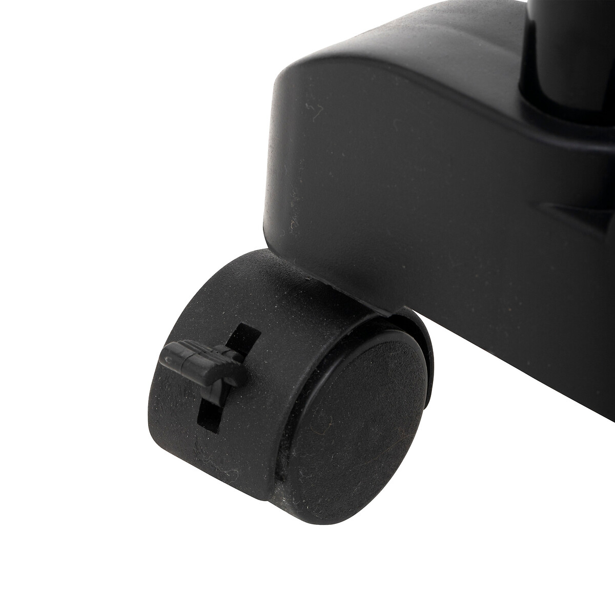 Perchero WOODY de metal blanco y negro