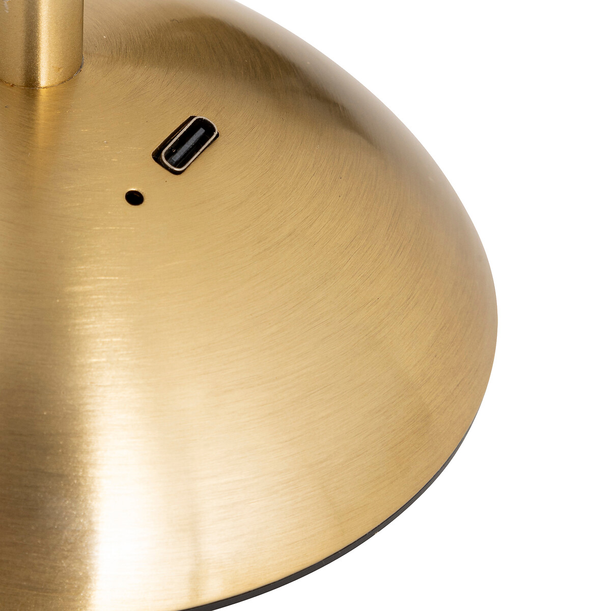 L&aacute;mpara de mesa ANETH dorado 30cm