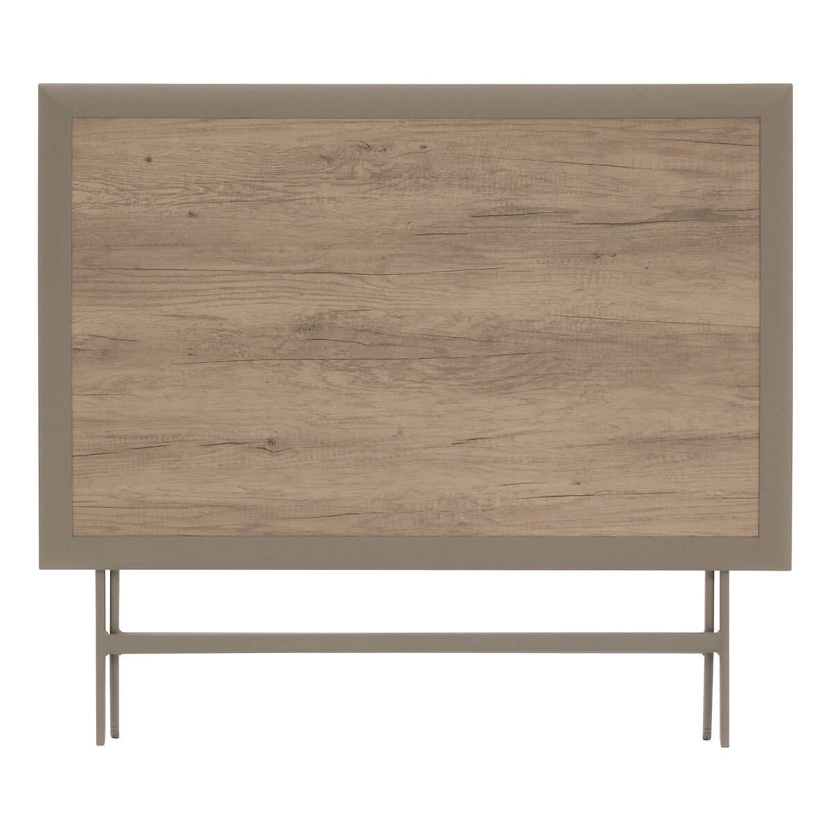 Mesa plegable AZUA truffe/caf&eacute;