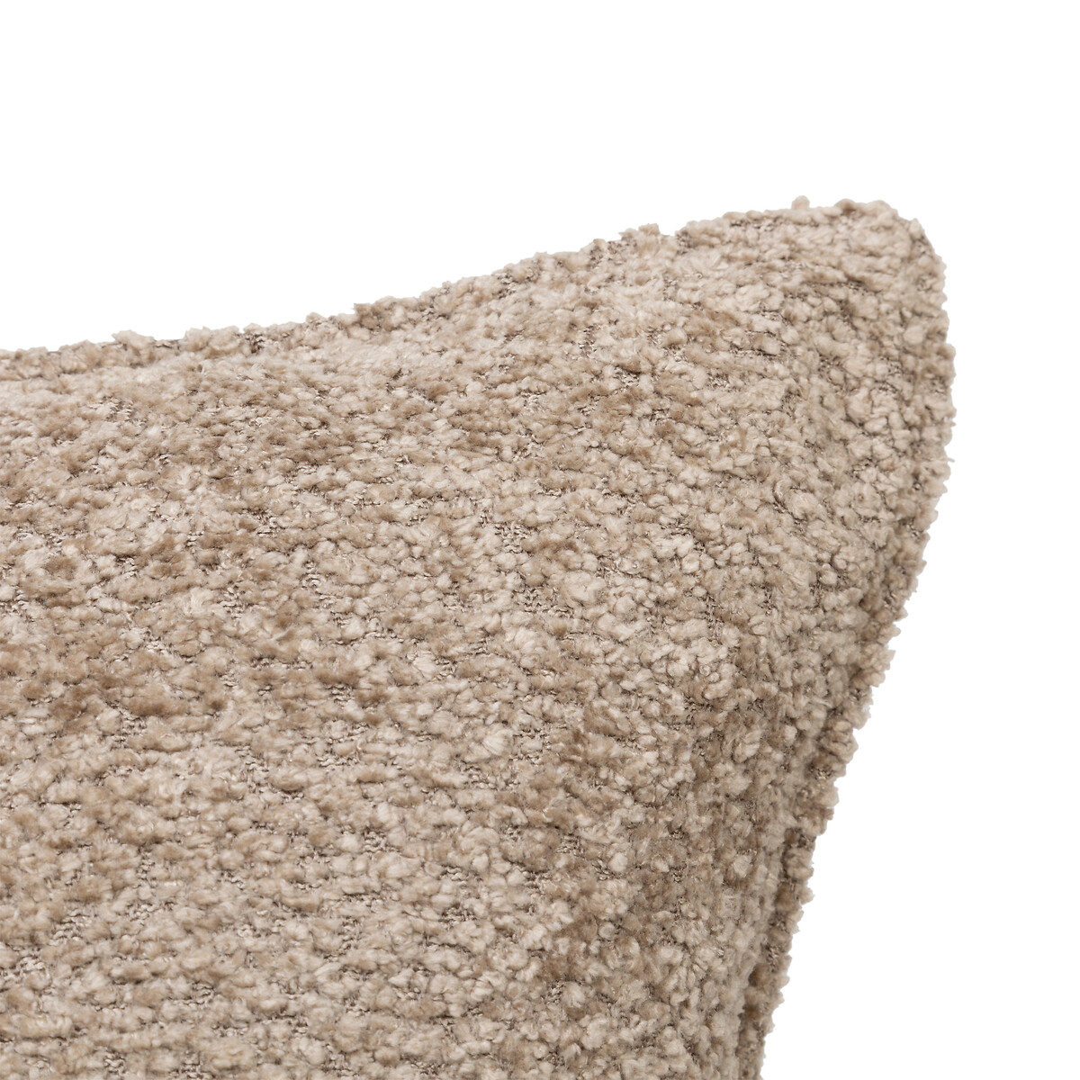 Coj&iacute;n AUTOMNE bouclette taupe 45x45cm