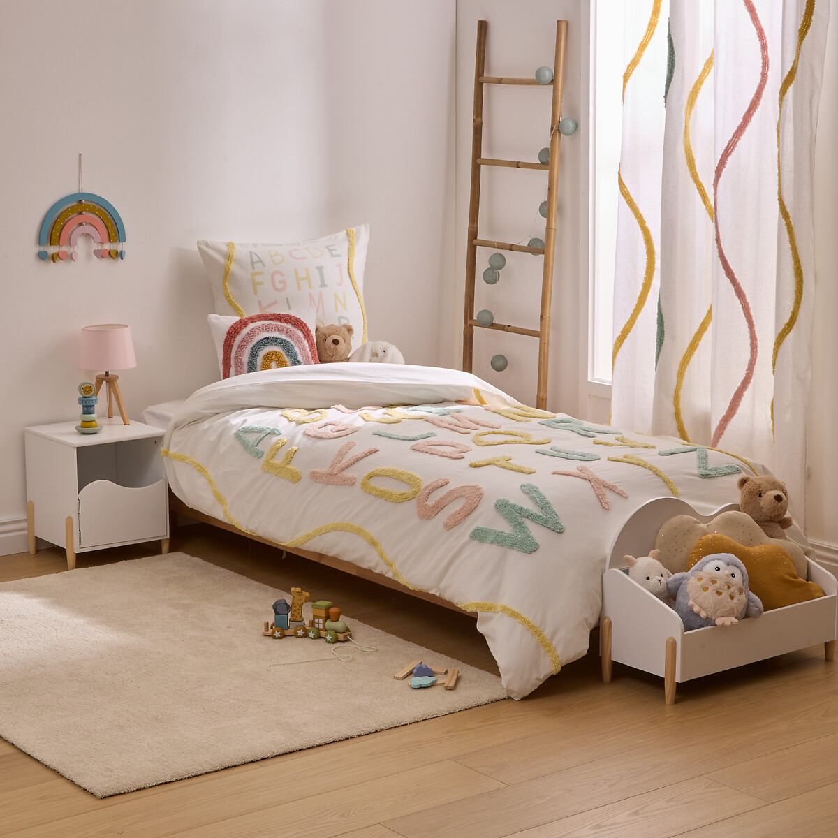 Funda n&oacute;rdica y almohada TUFY de algod&oacute;n 200x140cm