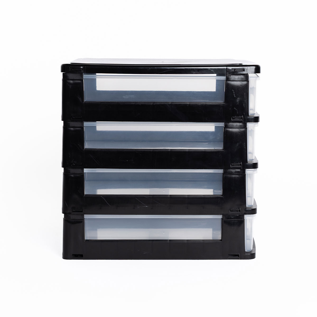 Organizador C/4 Cajones A4 Bajo Pl&aacute;stico