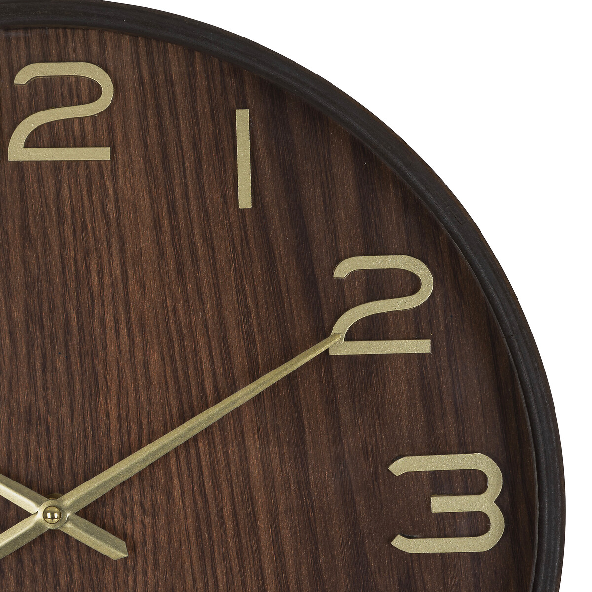 Reloj de pared de mdf y vidrio IVANA 38cm