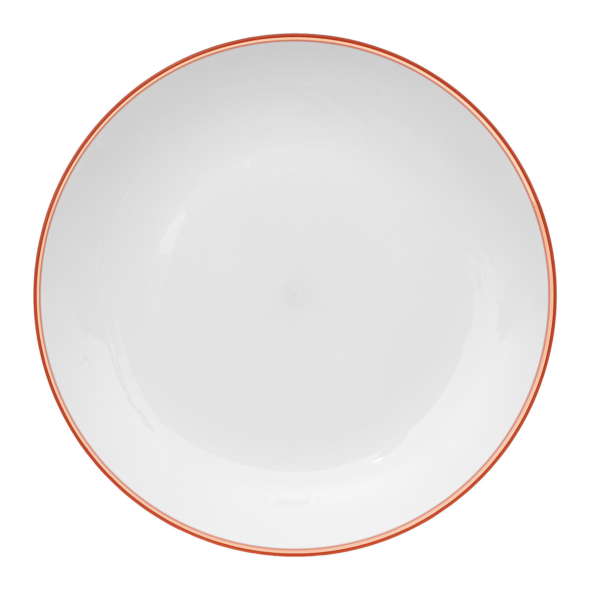 Plato Square Rosa 25Cm