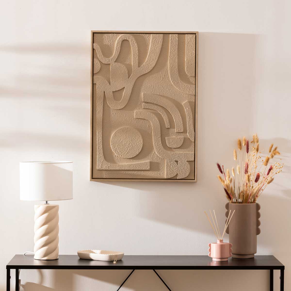 Cuadro decorativo AZRA de mdf 70cm