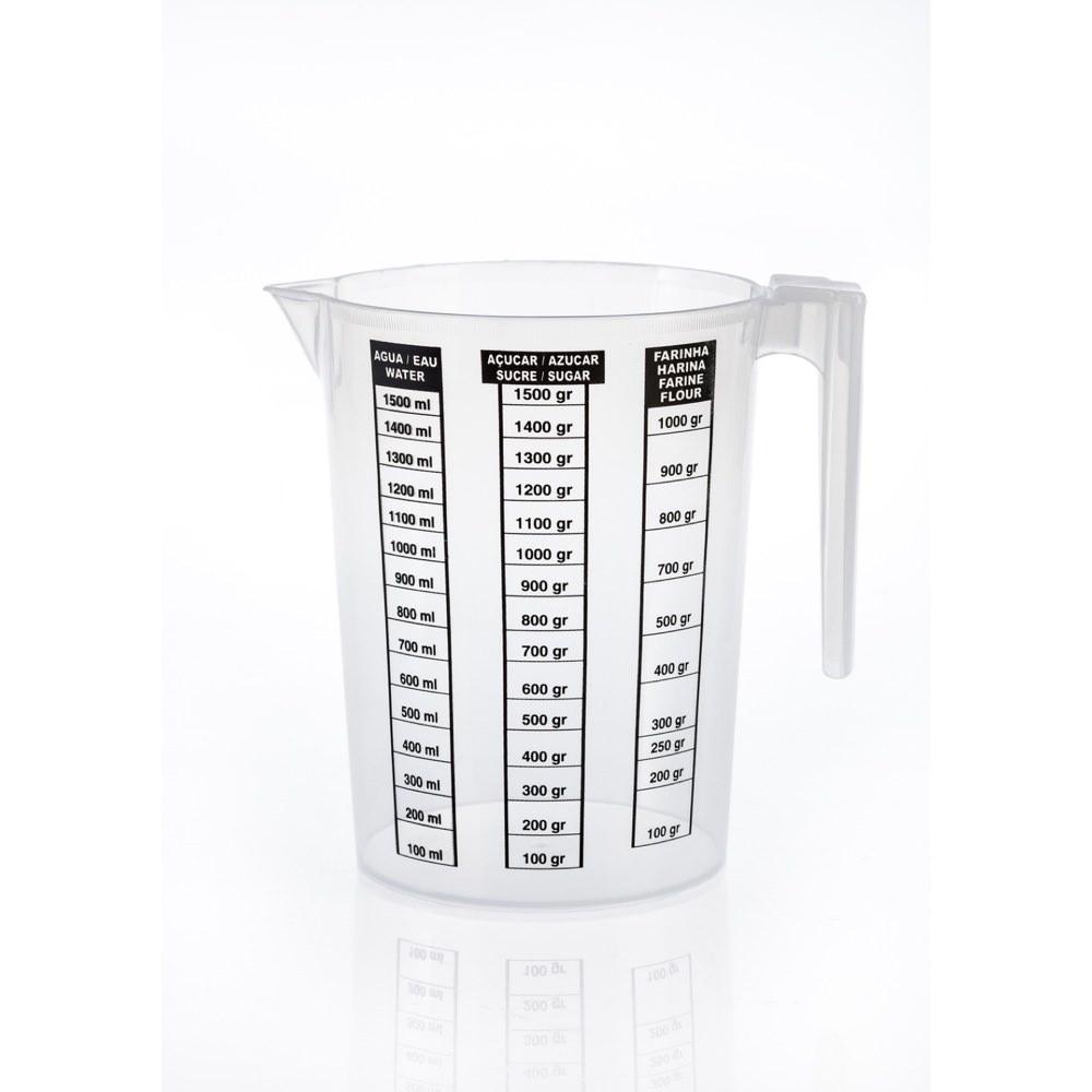 Vaso Medidor De Plástico 1.5L