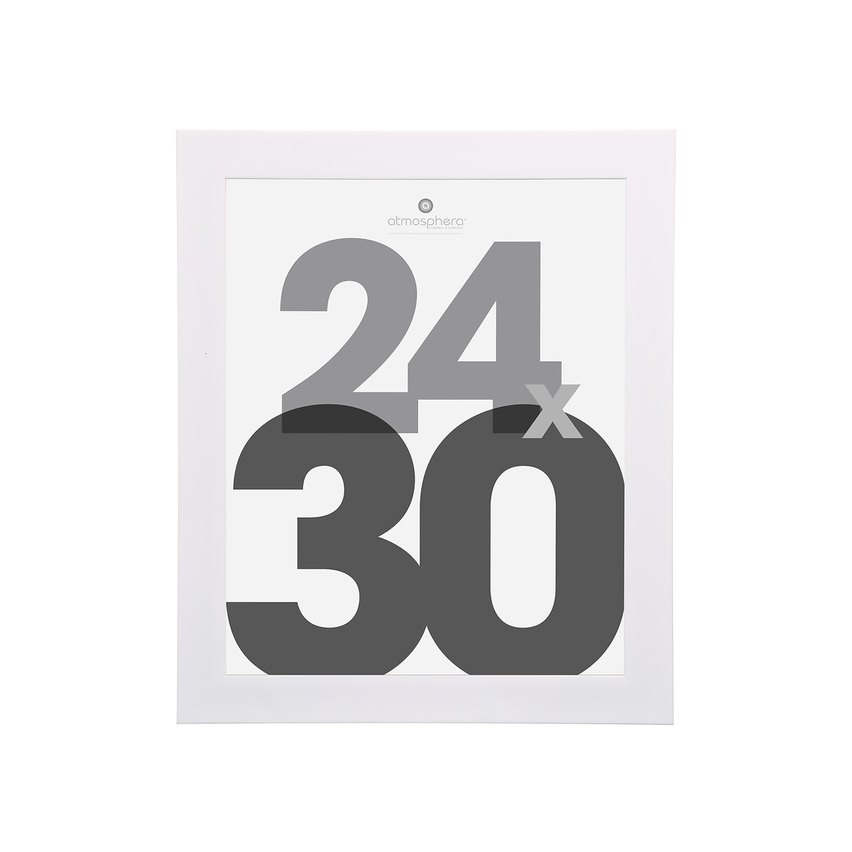 Moldura Para Fotos Branca 24x30cm