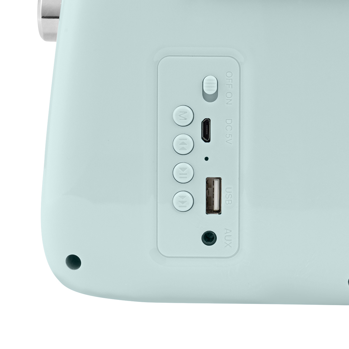 Radio VINTAGE CUISINE menta con bluetooth 