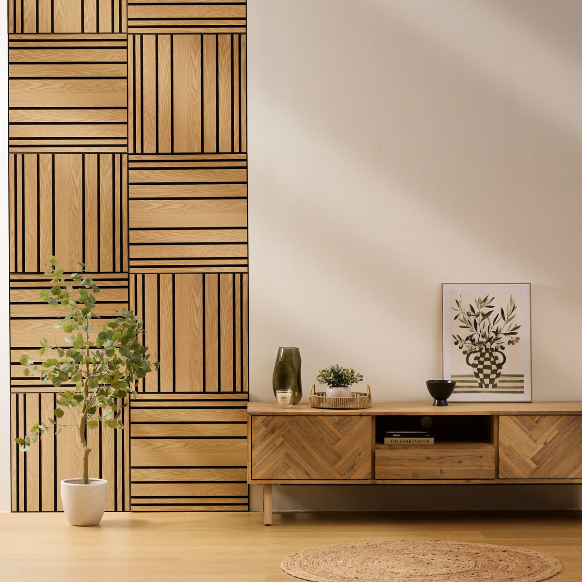 Panel decorativo COLVA de mdf 60x60cm