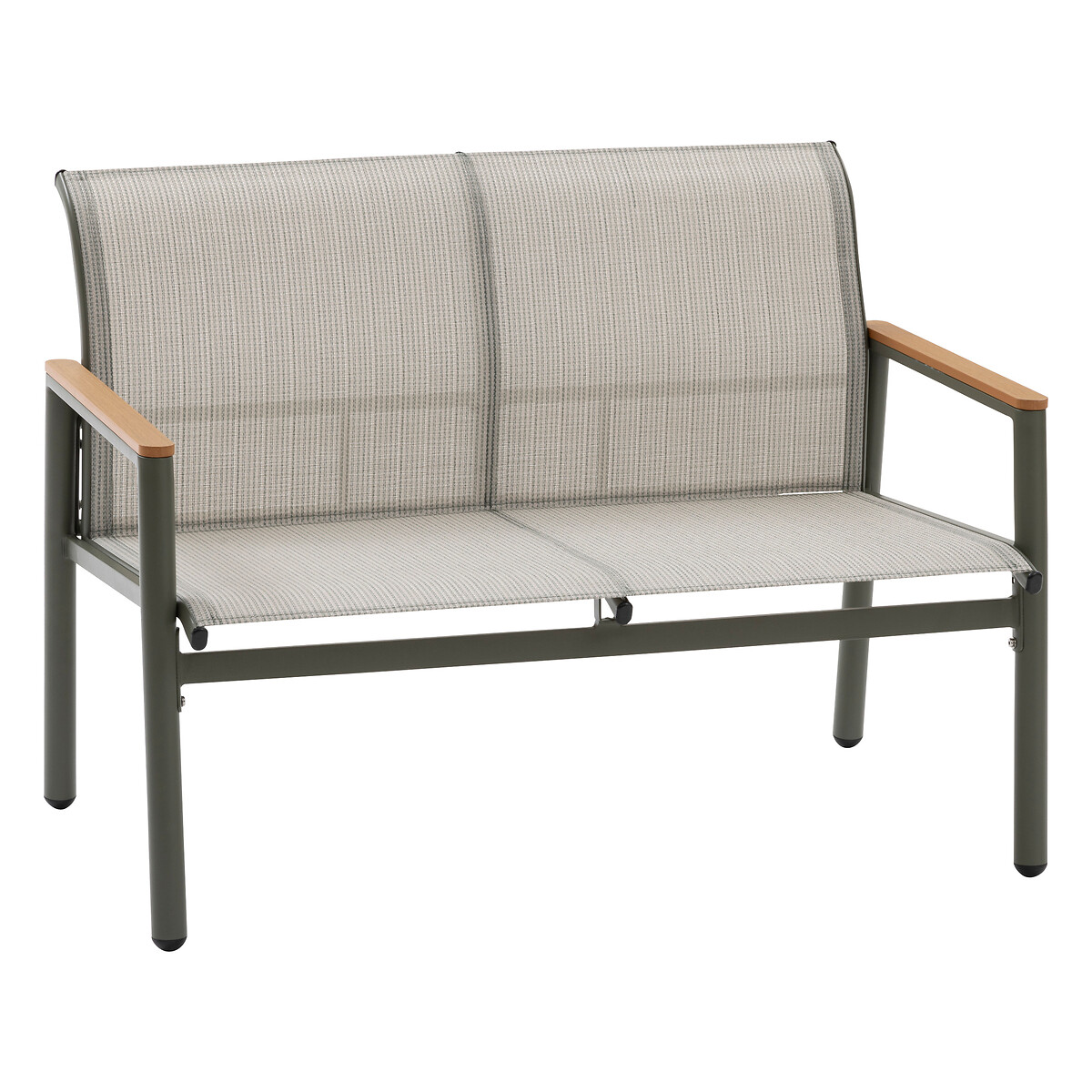 Juego de jardín relax 4 plazas taupe