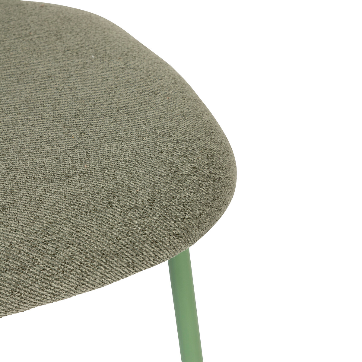 Silla KAMILI de tejido verde