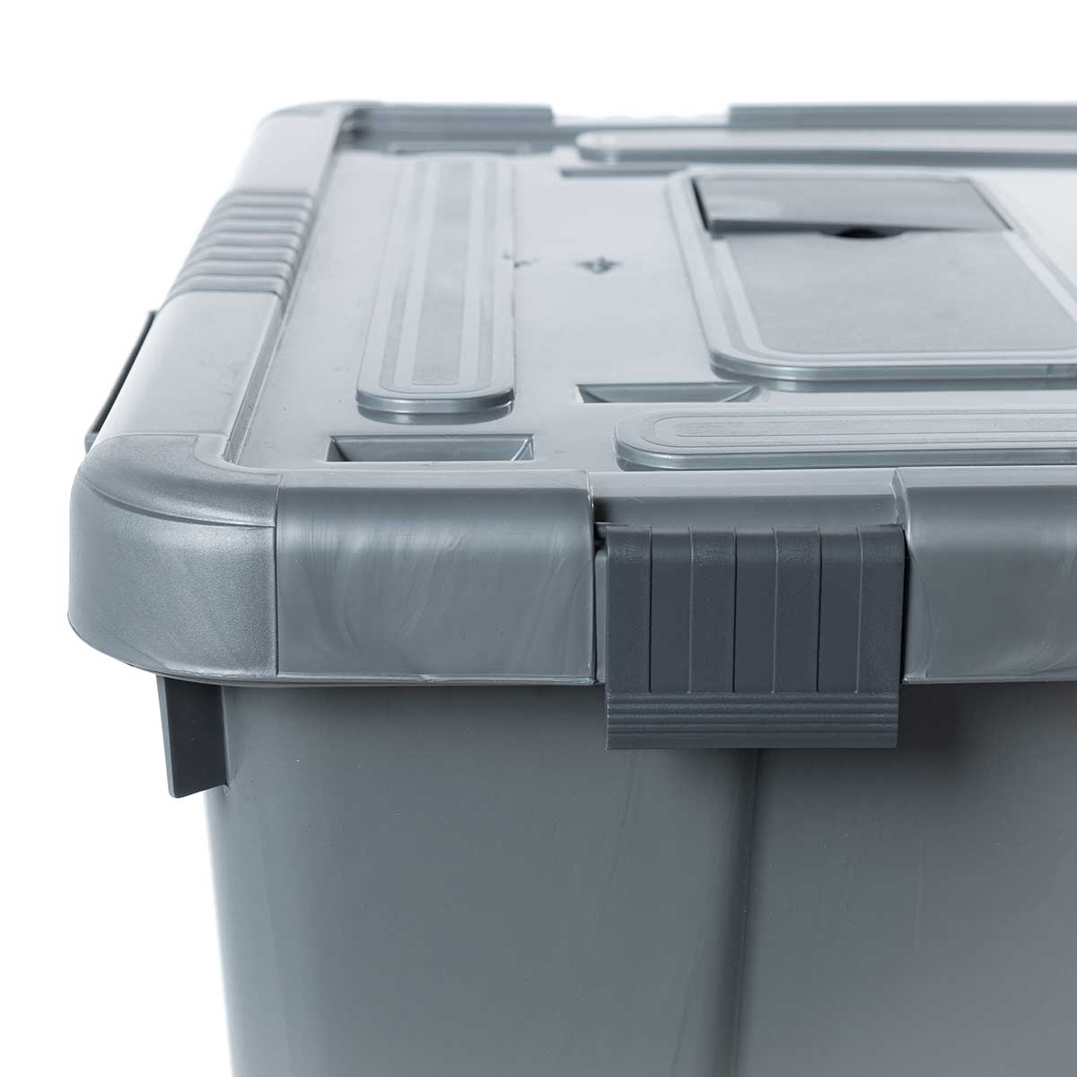 Caja de almacenaje EUROPA gris 110l