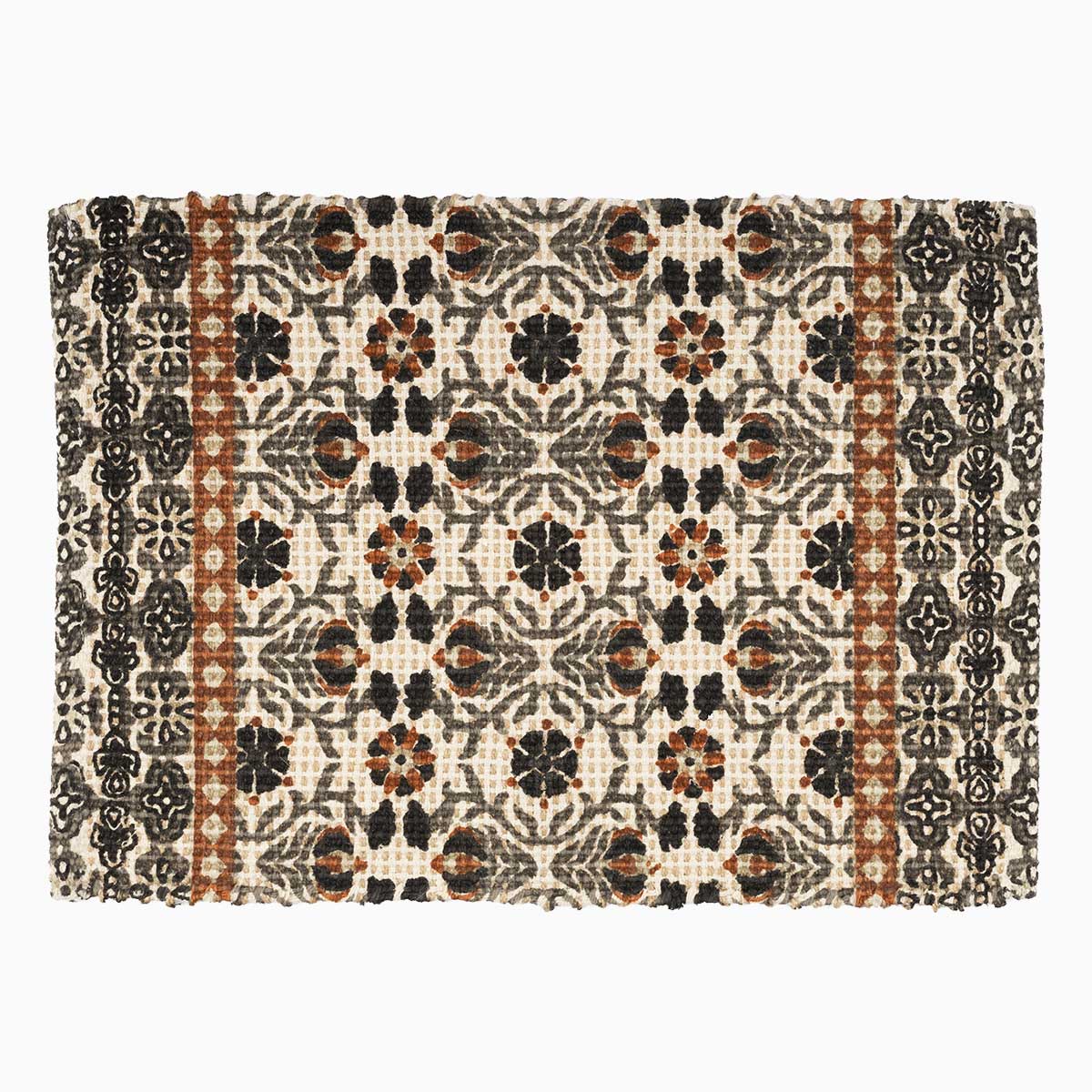 Mantel Individual DAKAR de yute y algod&oacute;n 33x49cm