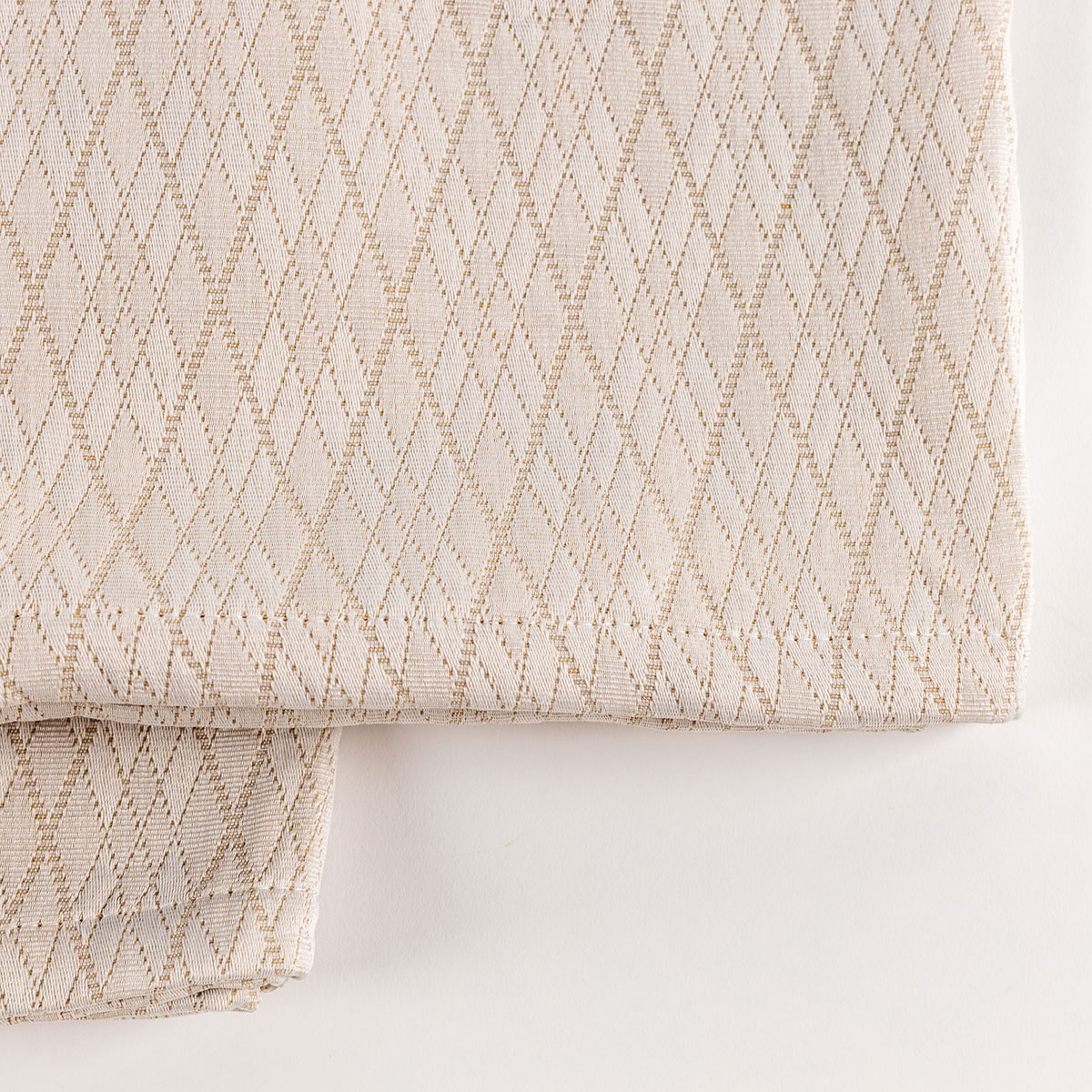 Colcha Rombos Blanca 240x260Cm